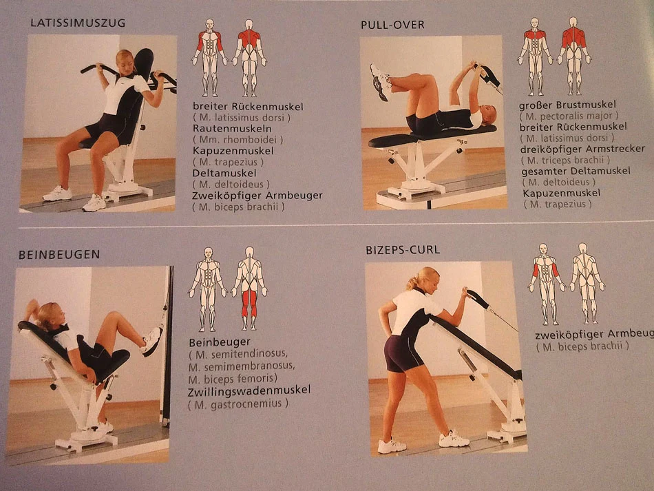 Multitrainer mit verstellbarerTrainingsbank - Image 4