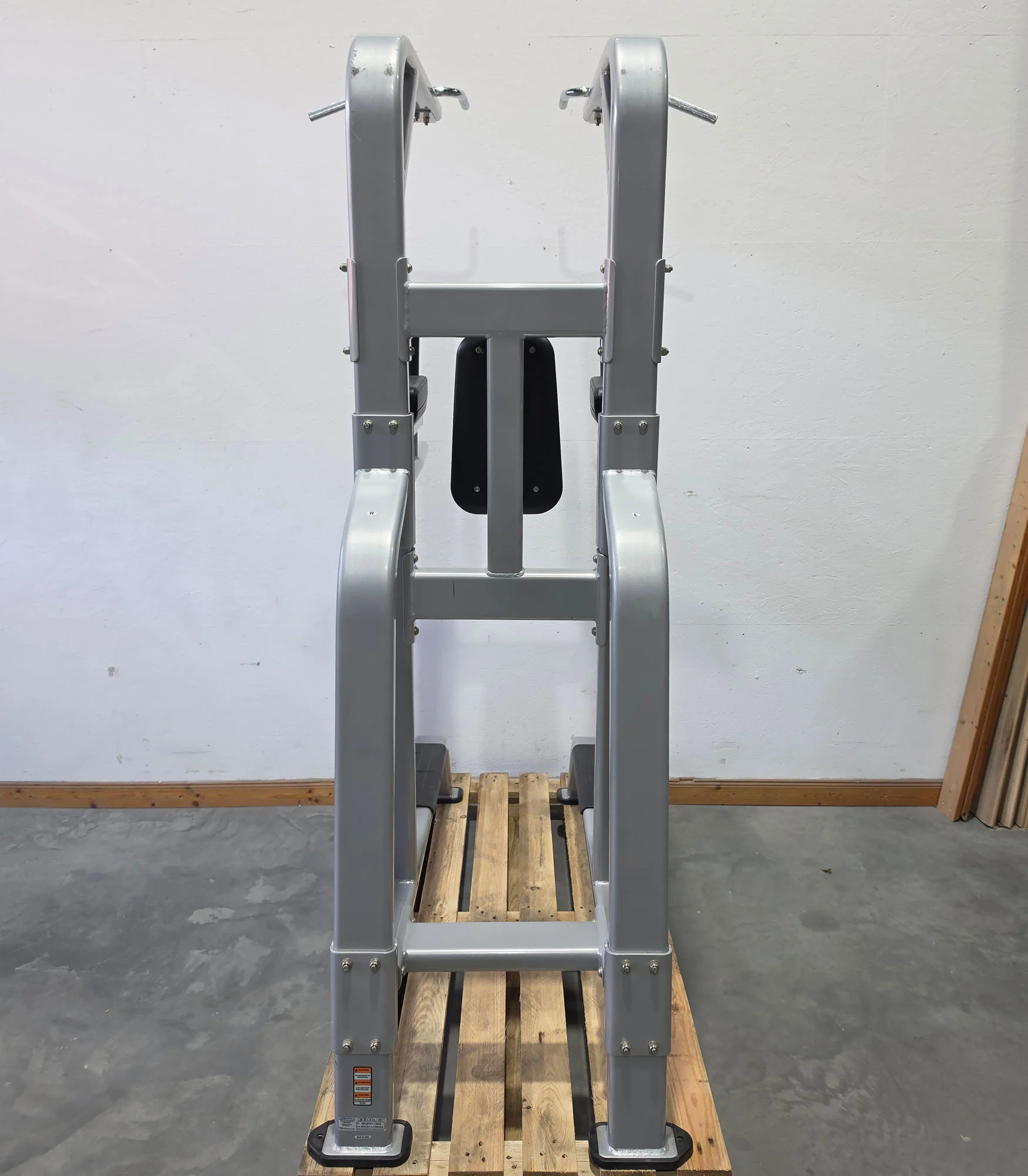 Nautilus 3 in 1 Gerät, Dips, Beinheben und Klimmzug Ständer = Pull Up - Dip - Leg Raise, Inspiration Strength Series NP-B7511, Rahmenfarbe Silber, gebraucht mit Gebrauchsspuren - Image 4