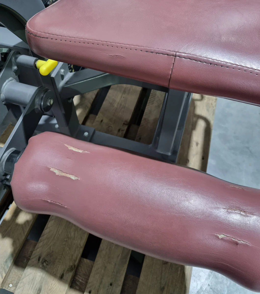 Nautilus Nitro Beinstrecker und Beinbeuger sitzend, 2 Geräte im Set, Leg Curl and Leg Extension seated, Rahmenfarbe Anthrazit, gebraucht - überholter Zustand - Image 29