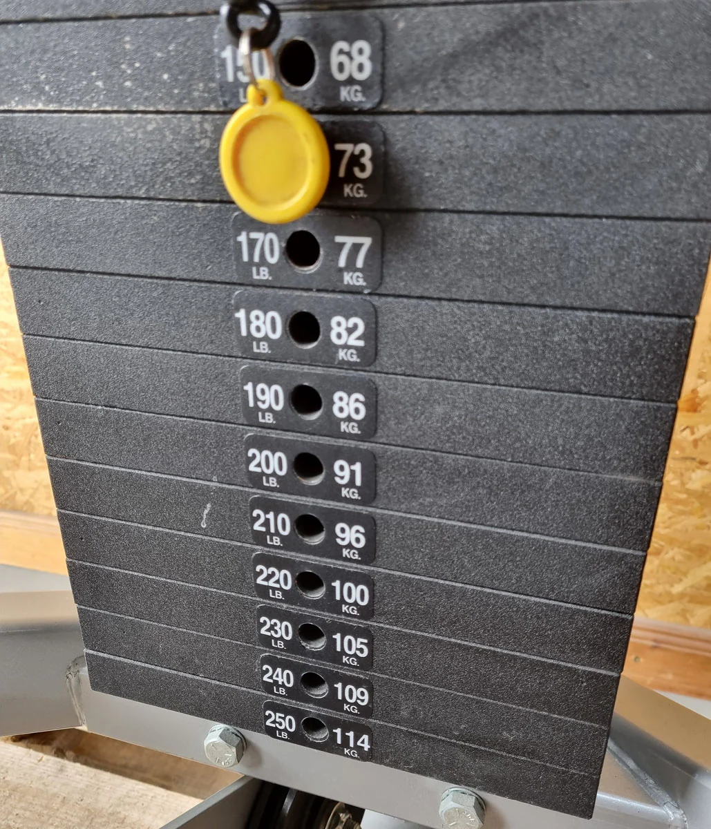 Nautilus Nitro Kabelzug Höhenverstellbar, Seilzug mit zwei Auszügen, Freistehend, Adjustable Tower Free Stand - F3ATFS - gebraucht - überholter Zustand - Image 7