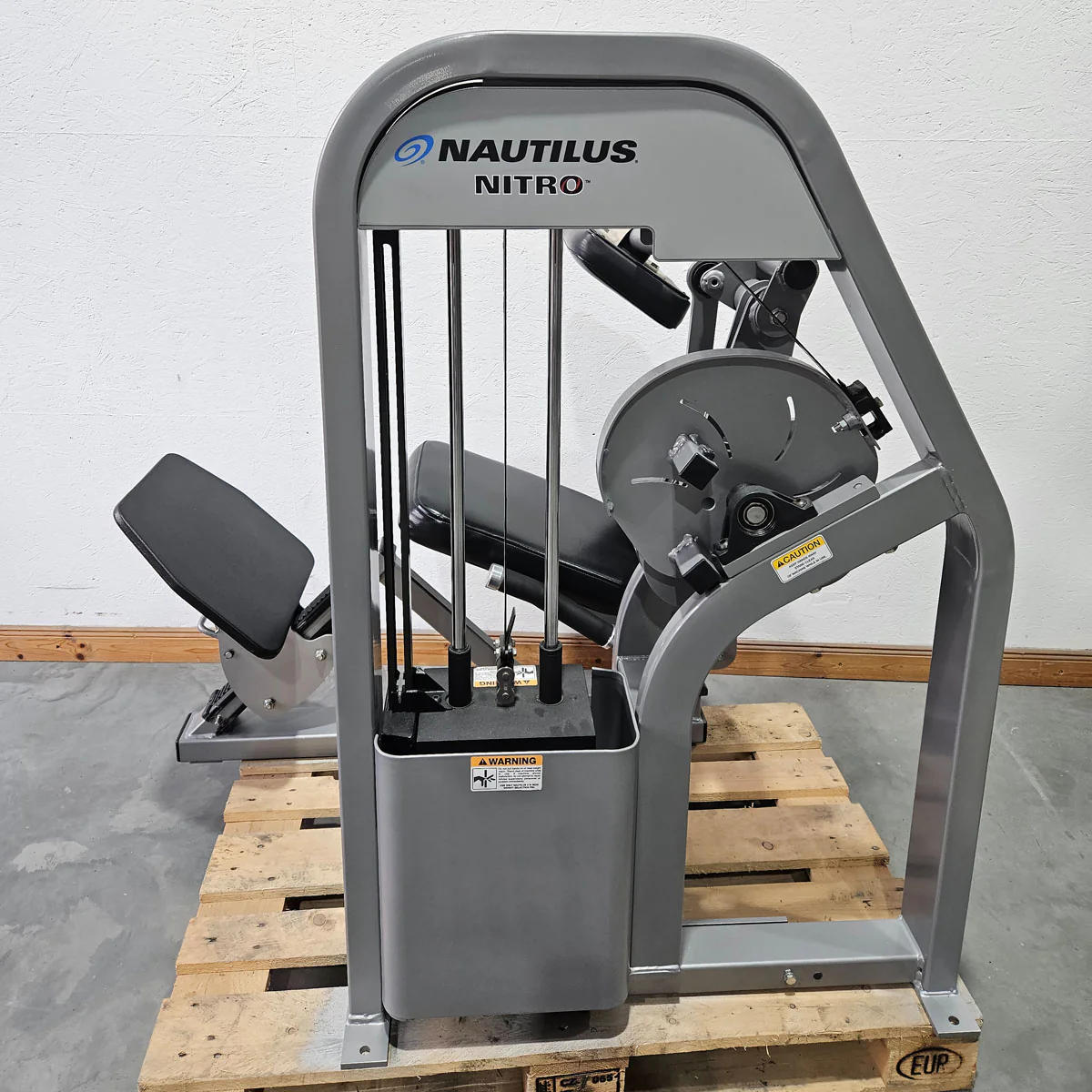 Nautilus Nitro Lower Back, Rückenstreckermaschine, Hyperextension, Back Extension, Rahmenfarbe Silber, gebraucht - überholter Zustand - Image 3