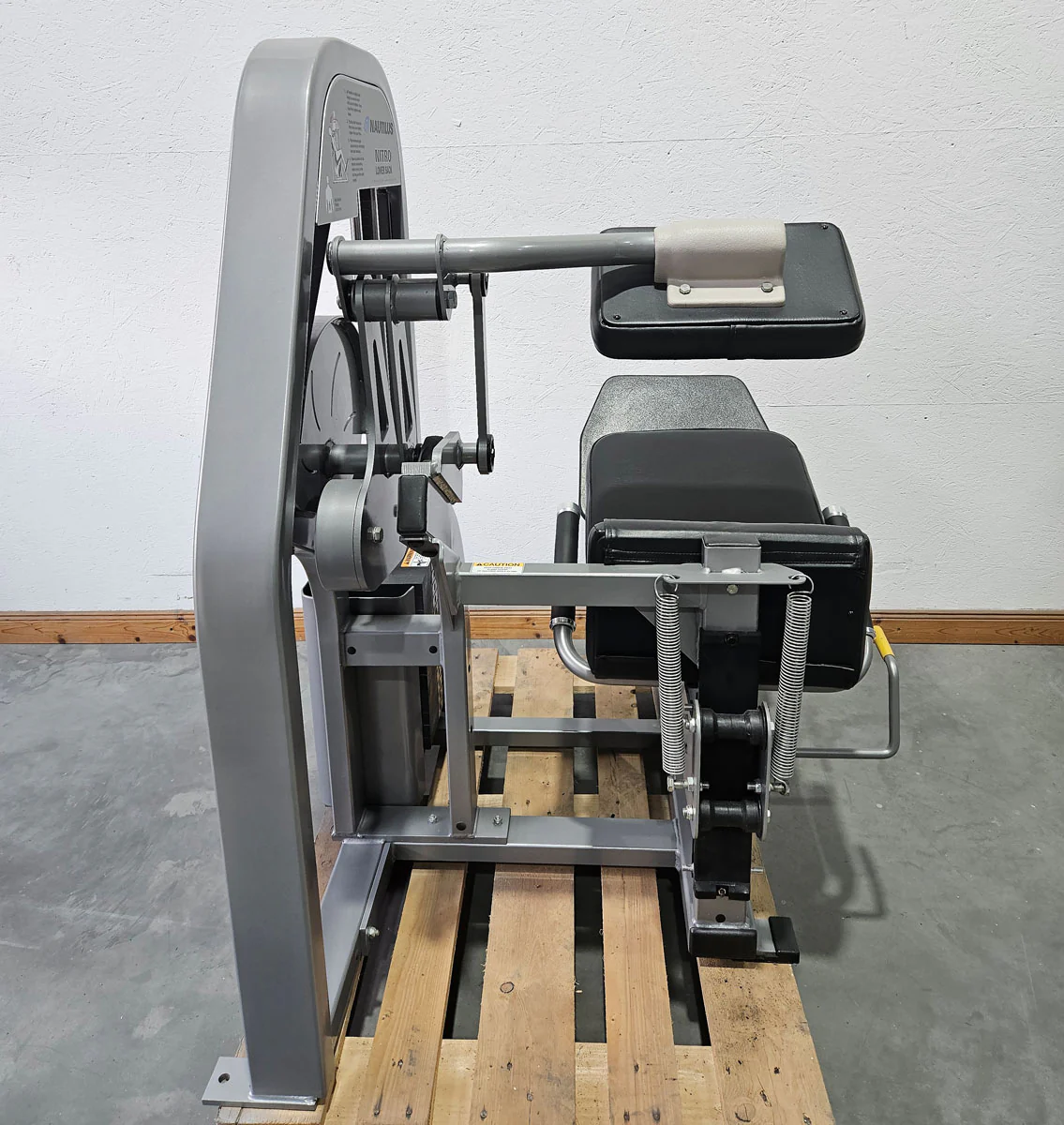 Nautilus Nitro Lower Back, Rückenstreckermaschine, Hyperextension, Back Extension, Rahmenfarbe Silber, gebraucht - überholter Zustand - Image 4