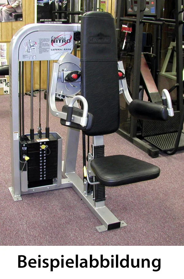 Nautilus Nitro Plus Seithebe, Lateral Raise, Silber, gebraucht - Image 3