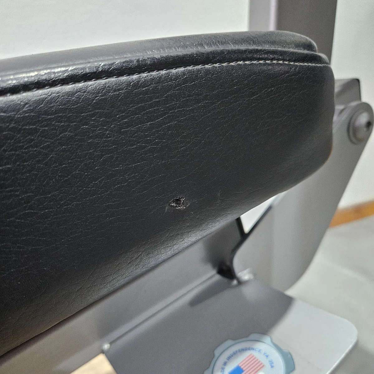 Nautilus Nitro verstellbare Bauchbank, Adjustable Abdominal Bench F3AAB, Rahmenfarbe Silber, gebraucht - überholter Zustand - Image 8