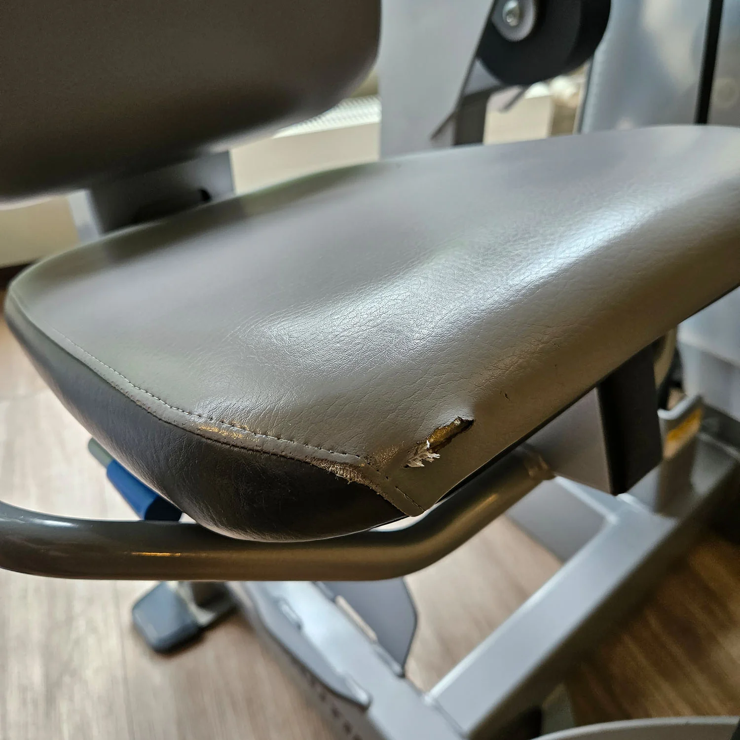 Nautilus ONE Low Back, Lower Back Machine, Rückenstreckermaschine, Hyperextension, Model S6LB, Rahmenfarbe Silber, gebraucht - überholter Zustand - Image 8