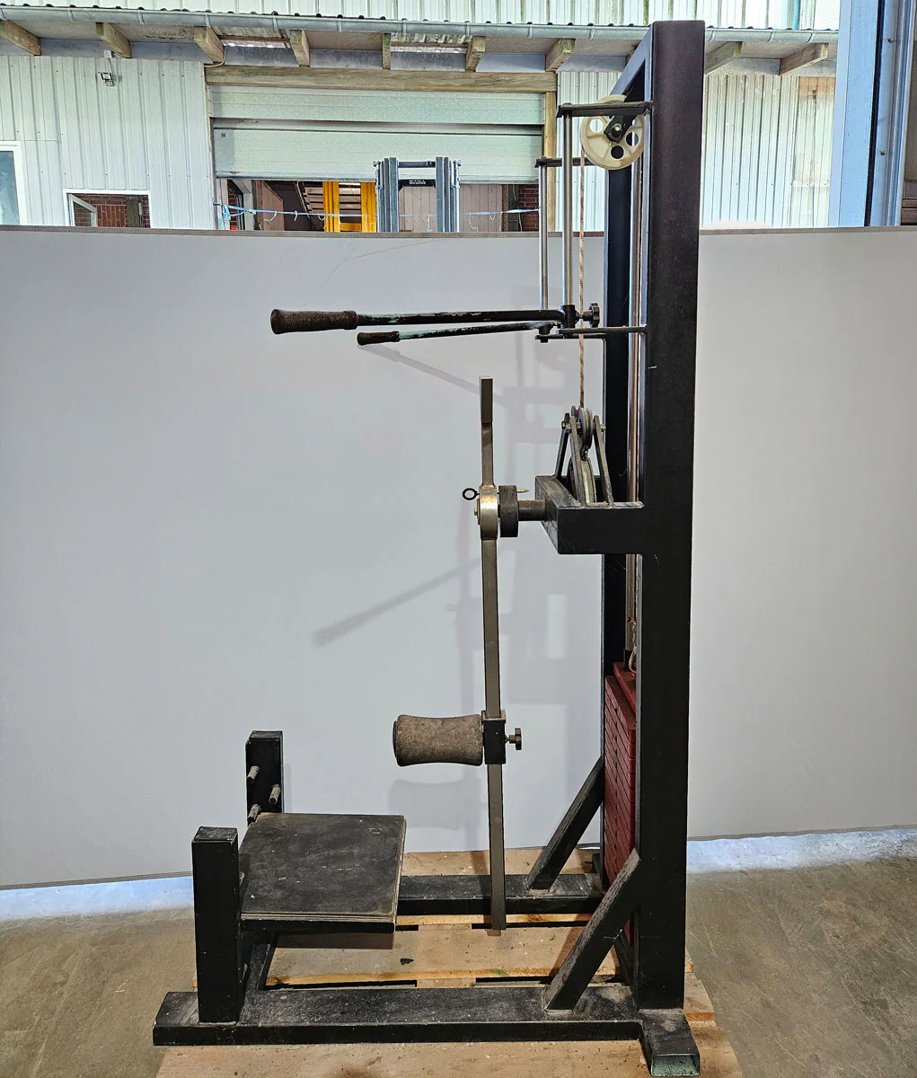 Oldschool Multihip, Kickmaschine, Hüftpendel, Rahmenfarbe Schwarz gebraucht mit Gebrauchsspuren - Image 3