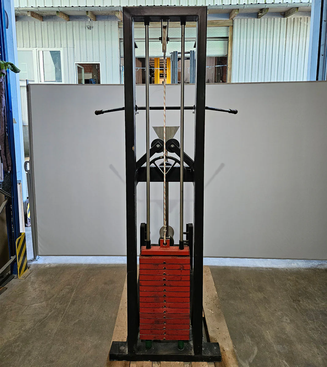 Oldschool Multihip, Kickmaschine, Hüftpendel, Rahmenfarbe Schwarz gebraucht mit Gebrauchsspuren - Image 4
