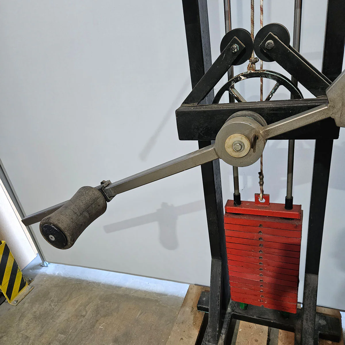 Oldschool Multihip, Kickmaschine, Hüftpendel, Rahmenfarbe Schwarz gebraucht mit Gebrauchsspuren - Image 5