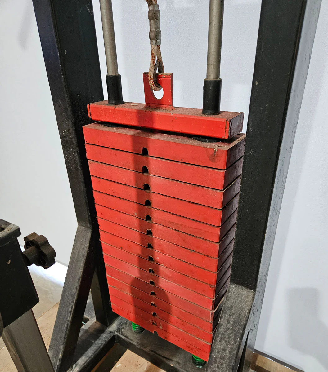 Oldschool Multihip, Kickmaschine, Hüftpendel, Rahmenfarbe Schwarz gebraucht mit Gebrauchsspuren - Image 6