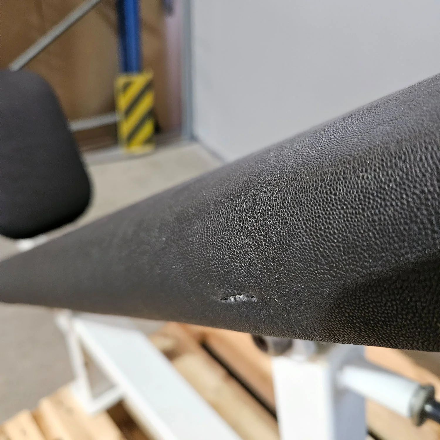 Olimp Schrägdrückerbank, Olympic Incline Bench, Hantelbank Schrägbankdrücken, Rahmenfarbe Weiß, gebraucht mit Gebrauchsspuren - Image 10