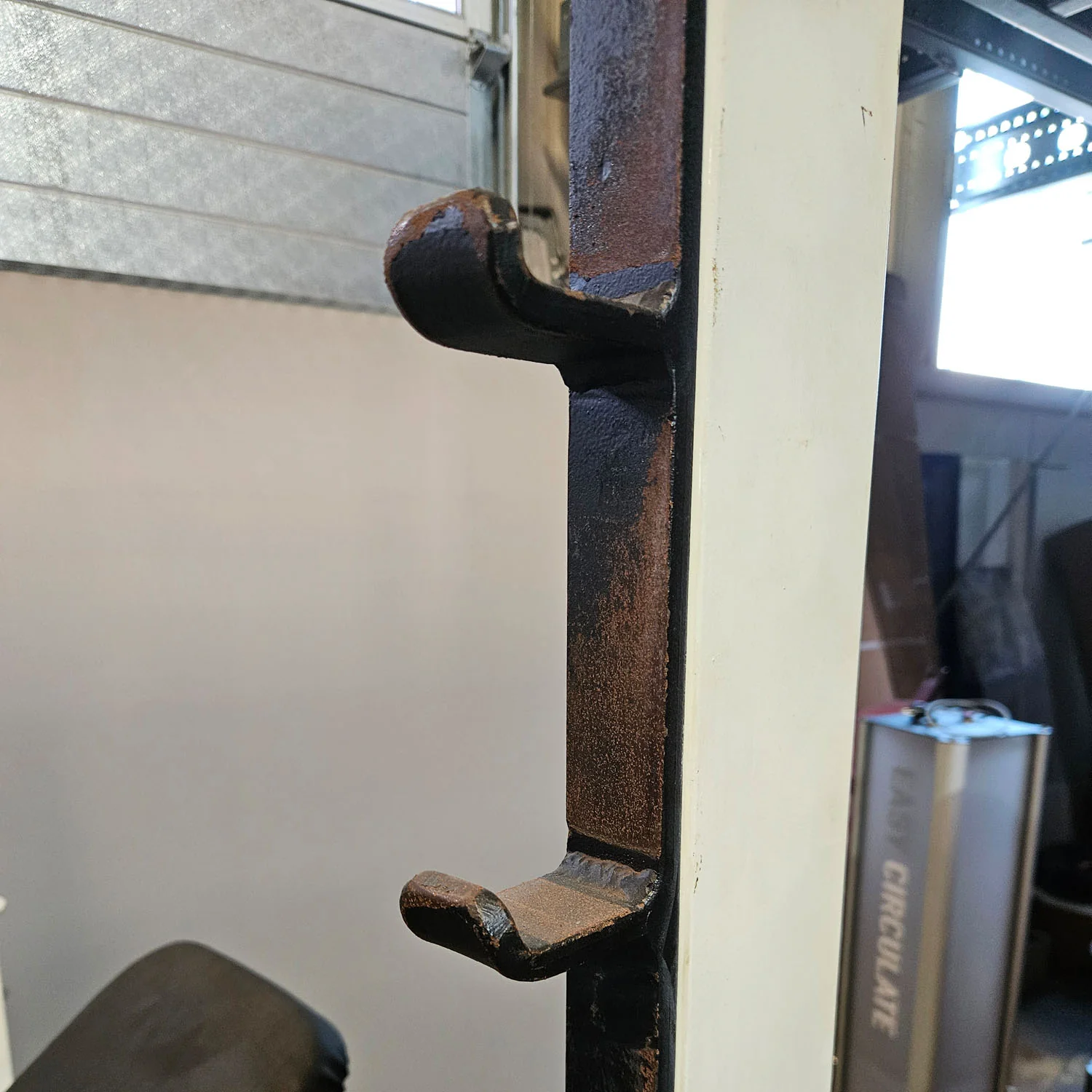 Olimp Schrägdrückerbank, Olympic Incline Bench, Hantelbank Schrägbankdrücken, Rahmenfarbe Weiß, gebraucht mit Gebrauchsspuren - Image 12