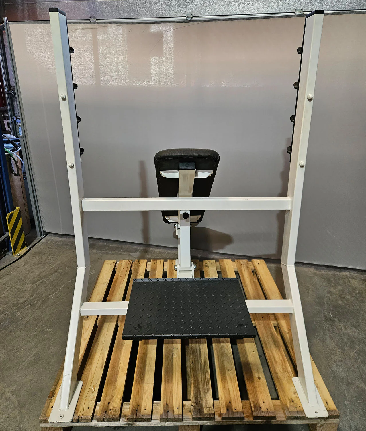 Olimp Schrägdrückerbank, Olympic Incline Bench, Hantelbank Schrägbankdrücken, Rahmenfarbe Weiß, gebraucht mit Gebrauchsspuren - Image 4