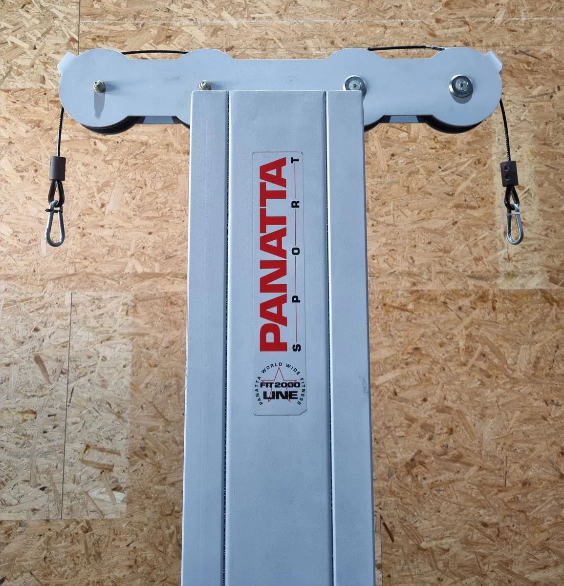 Panatta Doppel Seilzugturm, Trizepsturm von Oben, 1x mit Hüftpolster, 50kg und 80kg Gewichstblock, Triceps Pulley Tower - gebraucht - geprüfter Zustand - Image 5