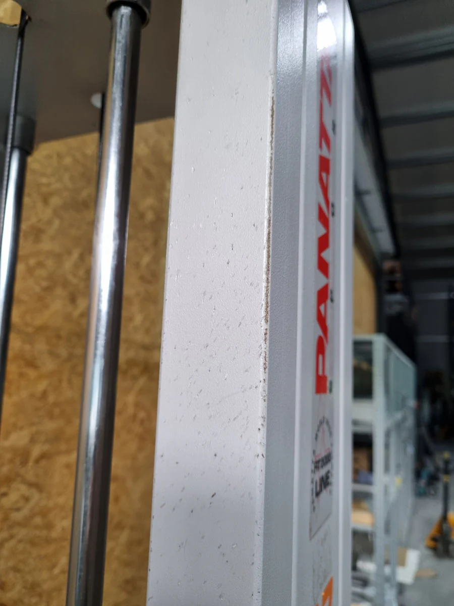 Panatta Doppel Seilzugturm, Trizepsturm von Oben, 1x mit Hüftpolster, 50kg und 80kg Gewichstblock, Triceps Pulley Tower - gebraucht - geprüfter Zustand - Image 7