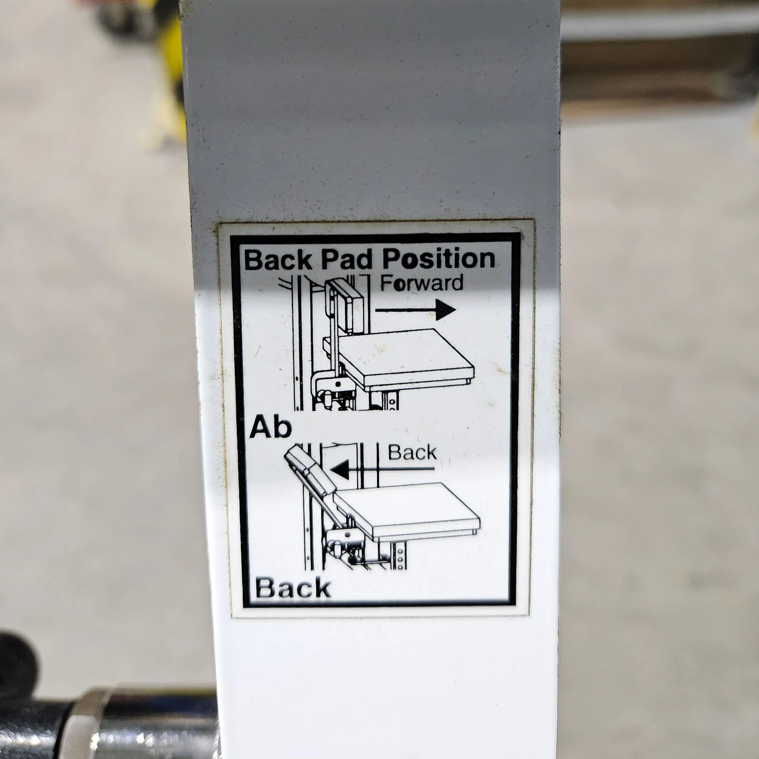 Paramount Back-Ab Model 1800 - Bauchmaschine und Rückenstrecker 2 in 1 Kombimaschine, Lower back and Abdominal, Made in USA, Farbe Weiß, gebraucht - geprüfter Zustand - Image 14
