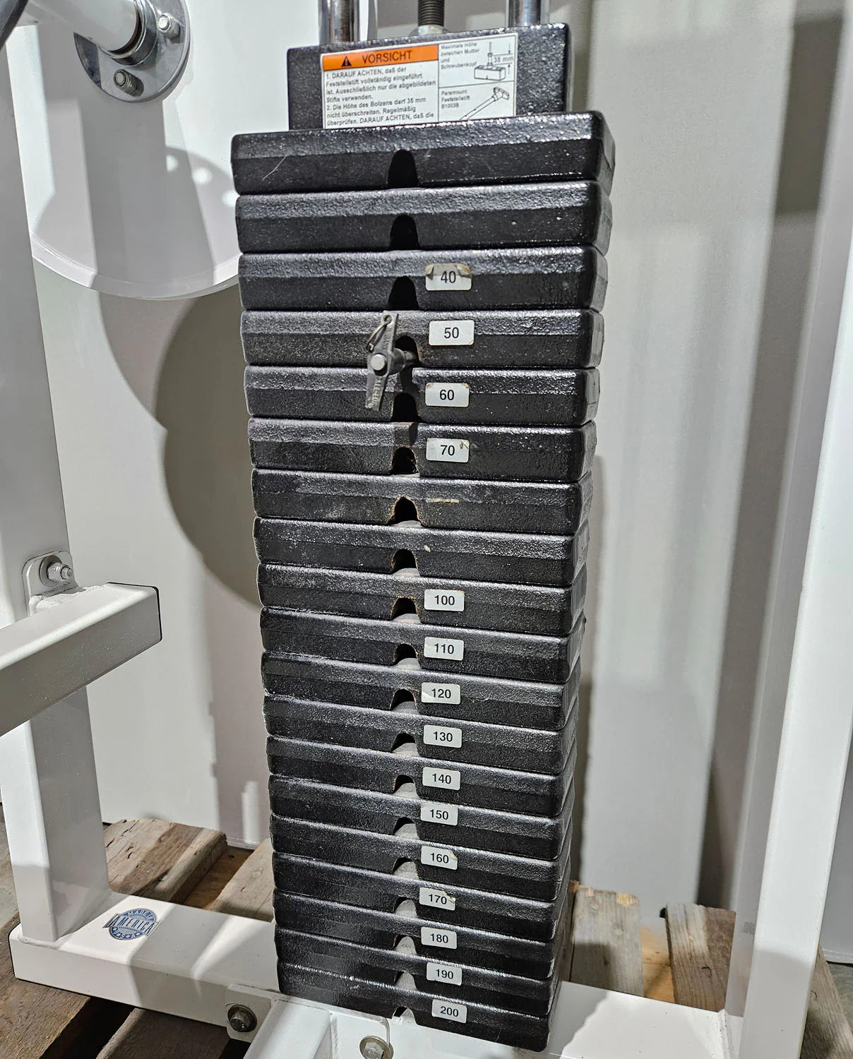 Paramount Back-Ab Model 1800 - Bauchmaschine und Rückenstrecker 2 in 1 Kombimaschine, Lower back and Abdominal, Made in USA, Farbe Weiß, gebraucht - geprüfter Zustand - Image 16