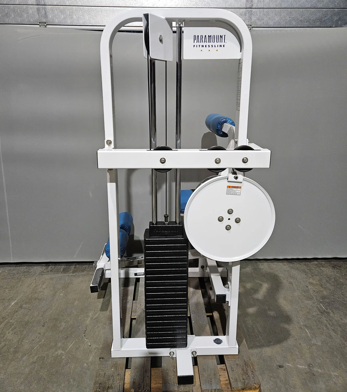 Paramount Back-Ab Model 1800 - Bauchmaschine und Rückenstrecker 2 in 1 Kombimaschine, Lower back and Abdominal, Made in USA, Farbe Weiß, gebraucht - geprüfter Zustand - Image 2