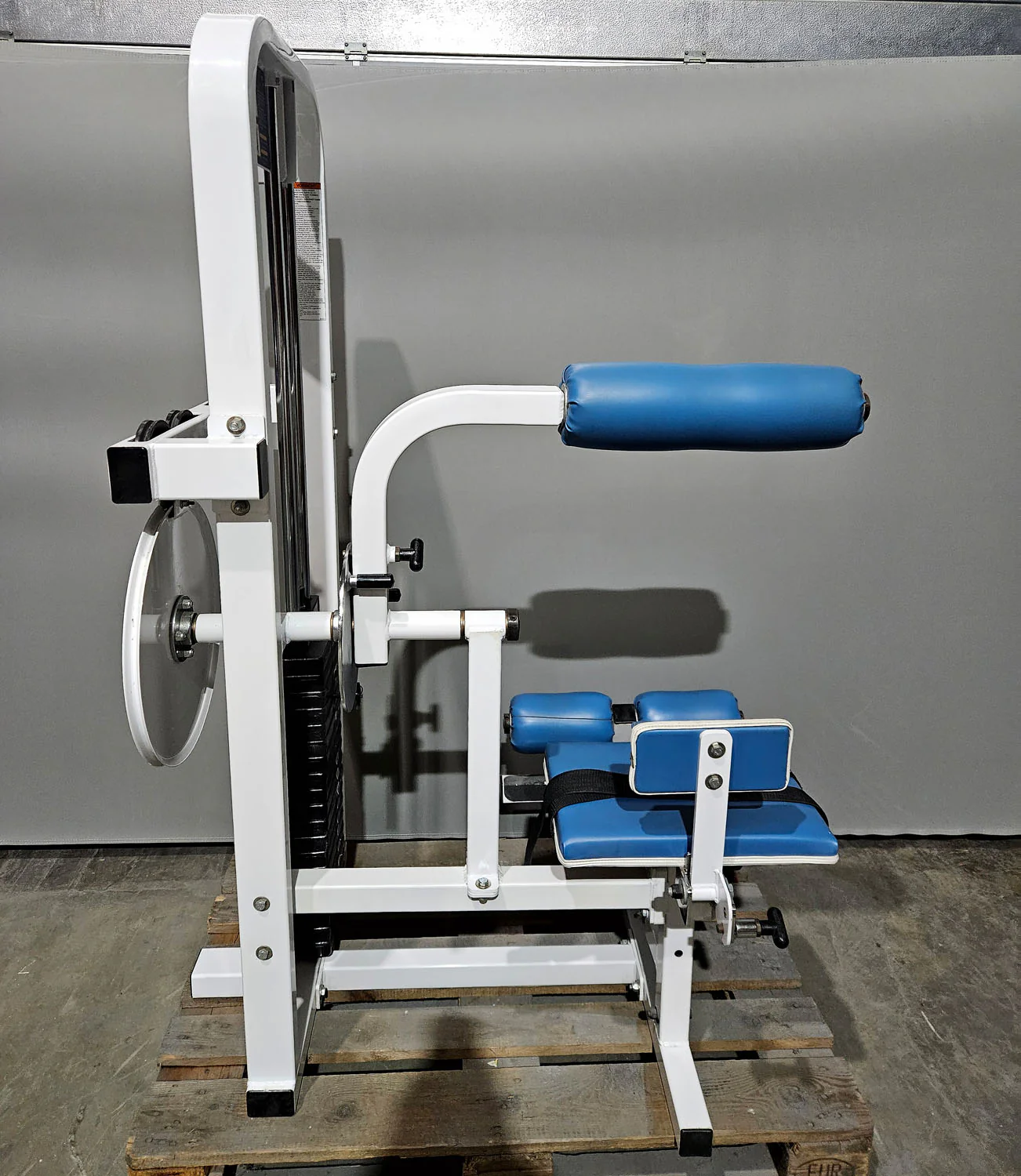 Paramount Back-Ab Model 1800 - Bauchmaschine und Rückenstrecker 2 in 1 Kombimaschine, Lower back and Abdominal, Made in USA, Farbe Weiß, gebraucht - geprüfter Zustand - Image 3