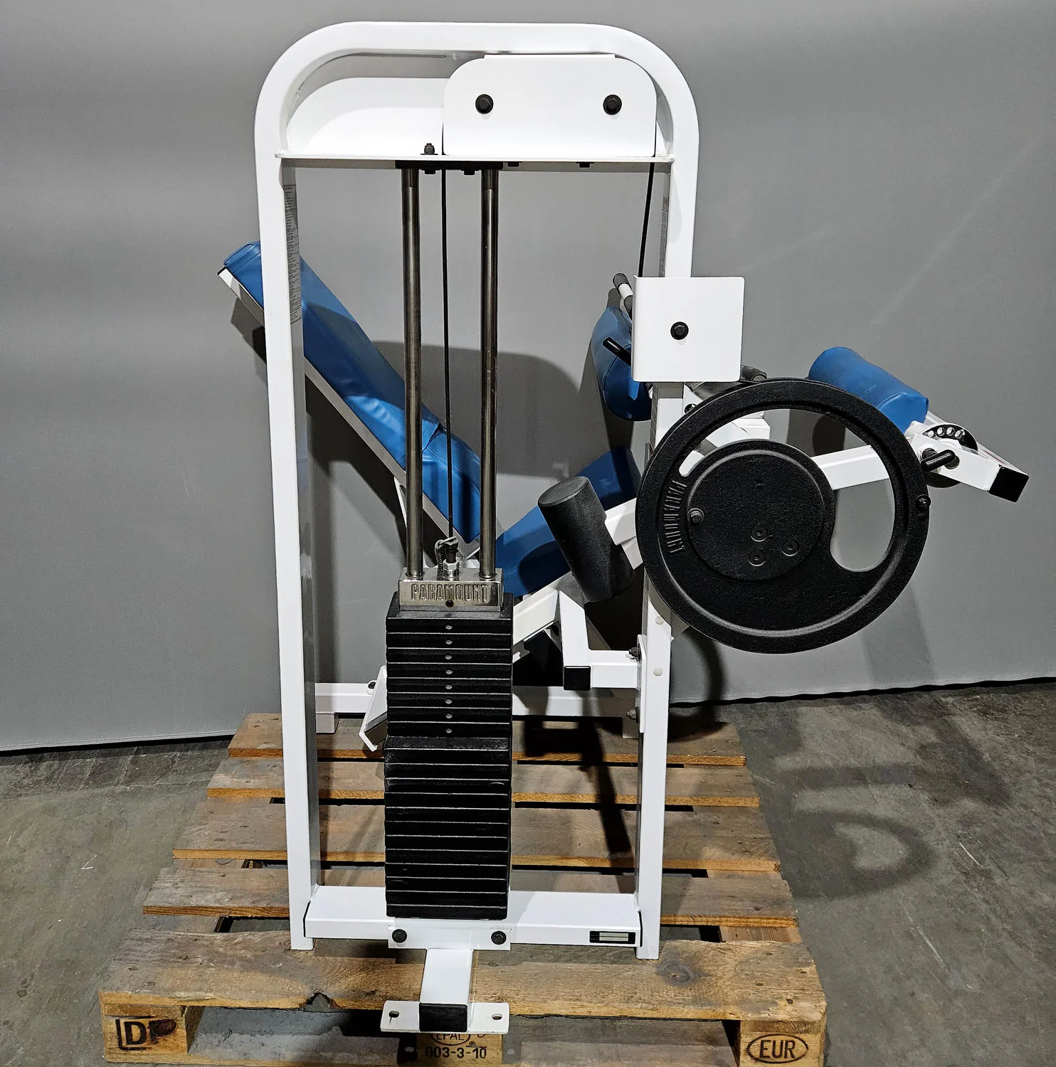 Paramount Back-Ab Model 1800 - Bauchmaschine und Rückenstrecker 2 in 1 Kombimaschine, Lower back and Abdominal, Made in USA, Farbe Weiß, gebraucht - geprüfter Zustand - Image 4