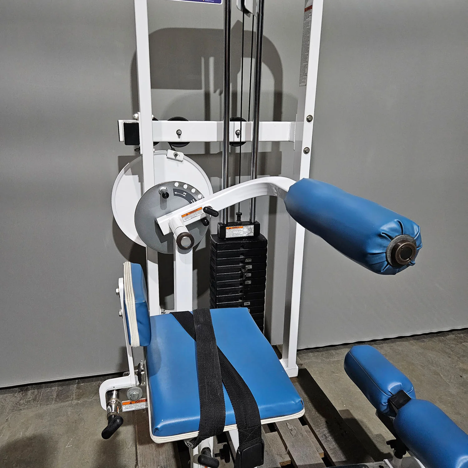 Paramount Back-Ab Model 1800 - Bauchmaschine und Rückenstrecker 2 in 1 Kombimaschine, Lower back and Abdominal, Made in USA, Farbe Weiß, gebraucht - geprüfter Zustand - Image 7