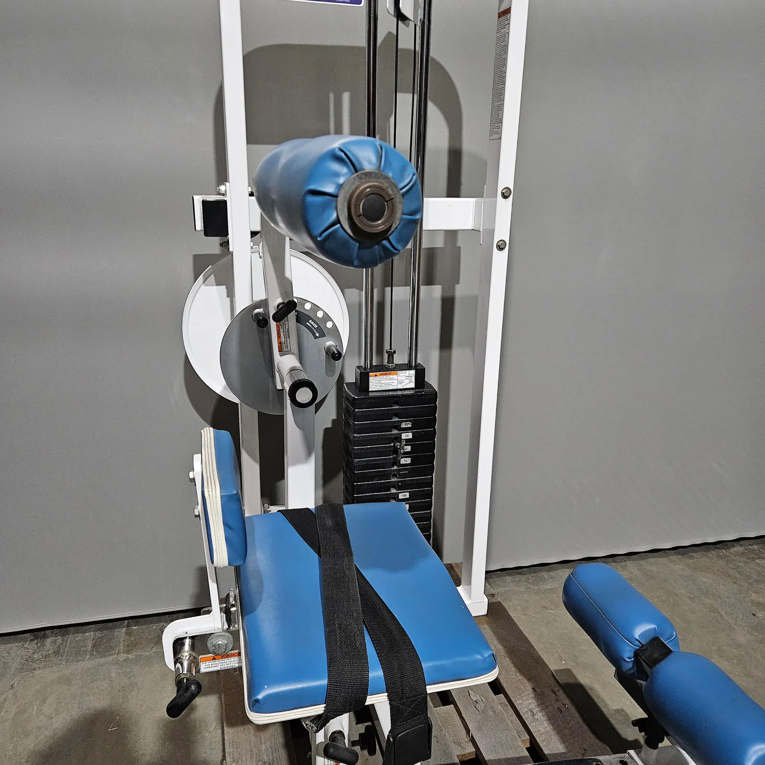 Paramount Back-Ab Model 1800 - Bauchmaschine und Rückenstrecker 2 in 1 Kombimaschine, Lower back and Abdominal, Made in USA, Farbe Weiß, gebraucht - geprüfter Zustand - Image 8