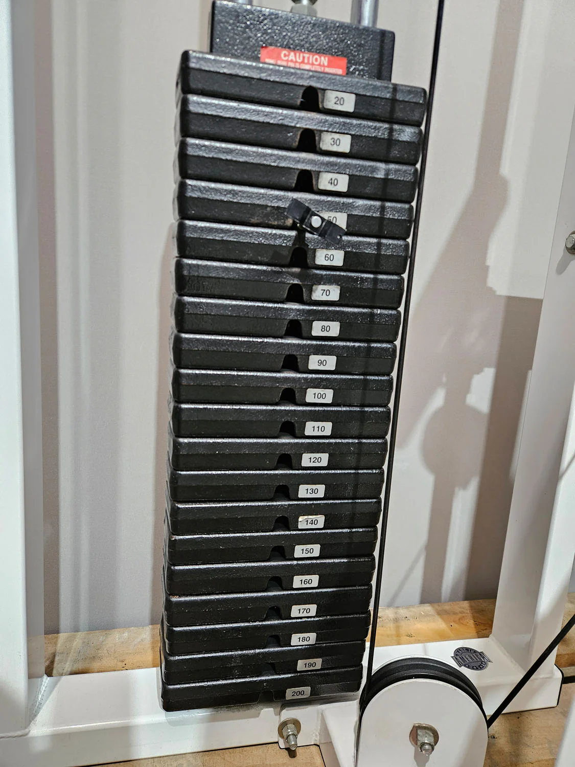 Paramount Chest Press Modell 800 - Bankdrückmaschine, Brustpresse, Made in USA, gebraucht - geprüfter Zustand - Image 10