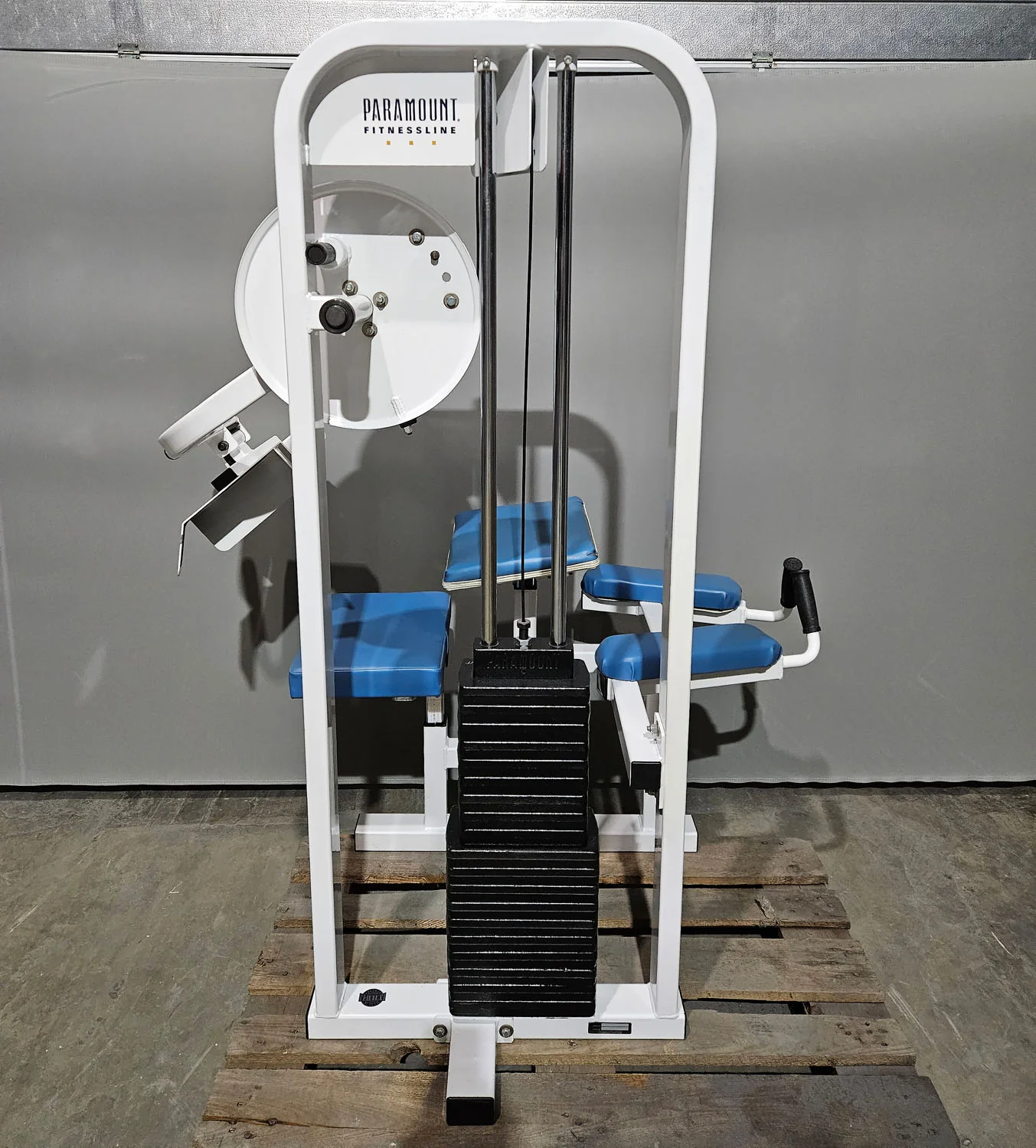 Paramount Glute Model 1300 - Gluteusmaschine Kick, Glute Radial Pomaschine, Made in USA, Farbe Weiß, gebraucht - geprüfter Zustand - Image 3