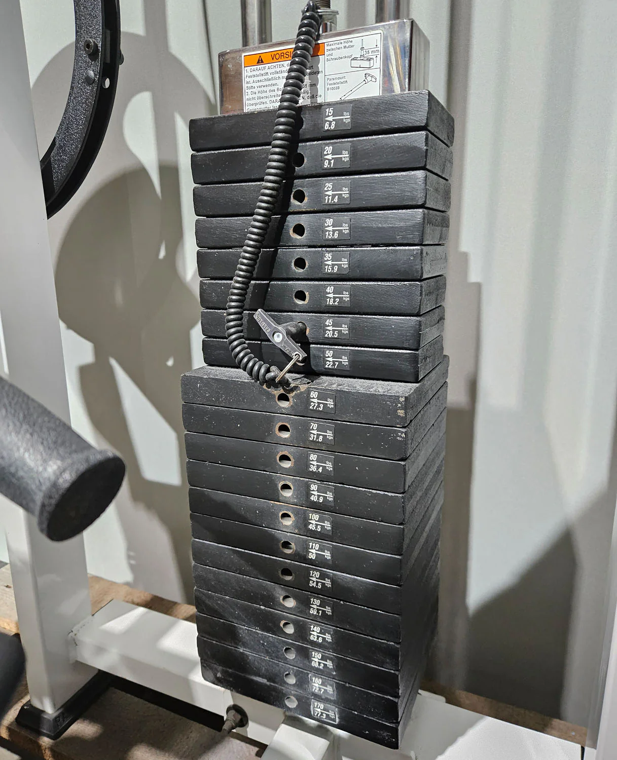 Paramount Leg Extension Model PL 2000 - Beinstrecker, Kniestrecker, Made in USA, Farbe Weiß, gebraucht - geprüfter Zustand - Image 10
