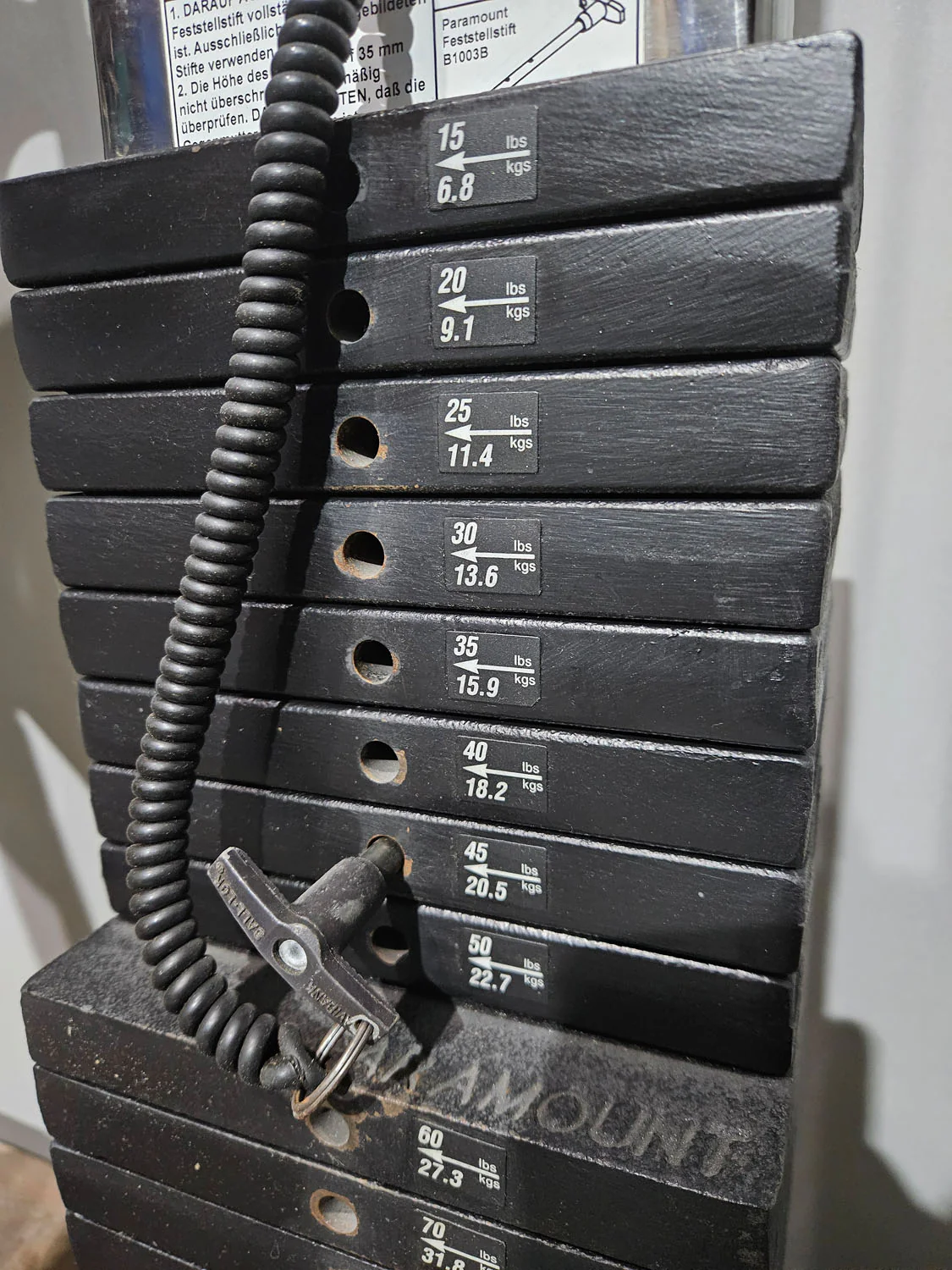 Paramount Leg Extension Model PL 2000 - Beinstrecker, Kniestrecker, Made in USA, Farbe Weiß, gebraucht - geprüfter Zustand - Image 11
