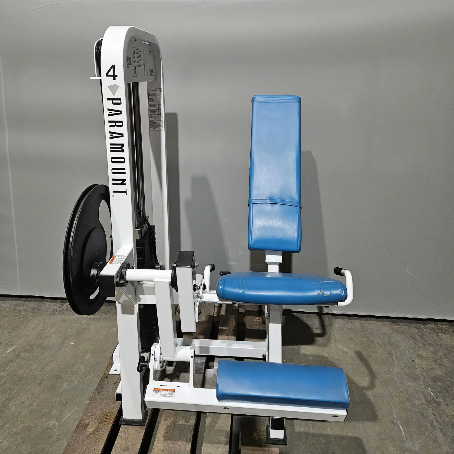 Paramount Leg Extension Model PL 2000 - Beinstrecker, Kniestrecker, Made in USA, Farbe Weiß, gebraucht - geprüfter Zustand - Image 2