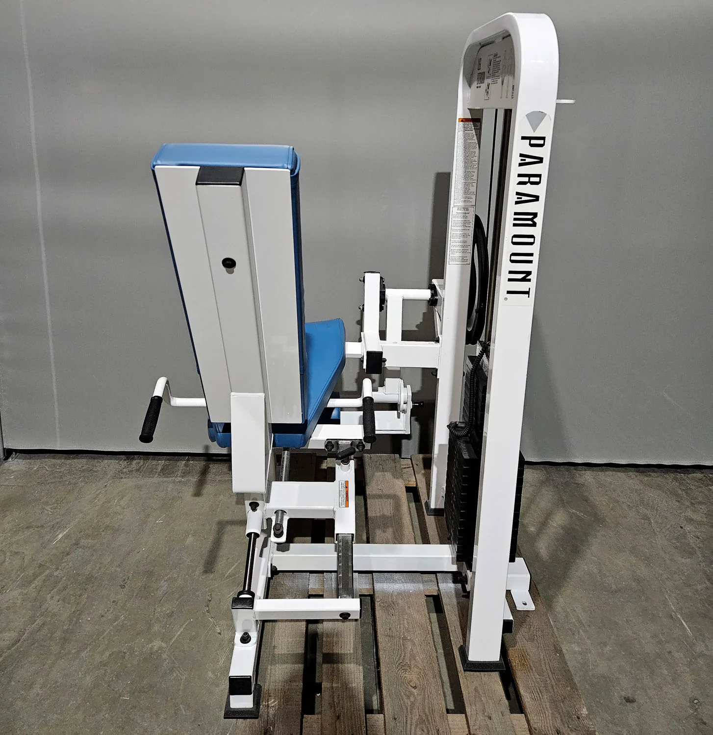 Paramount Leg Extension Model PL 2000 - Beinstrecker, Kniestrecker, Made in USA, Farbe Weiß, gebraucht - geprüfter Zustand - Image 4