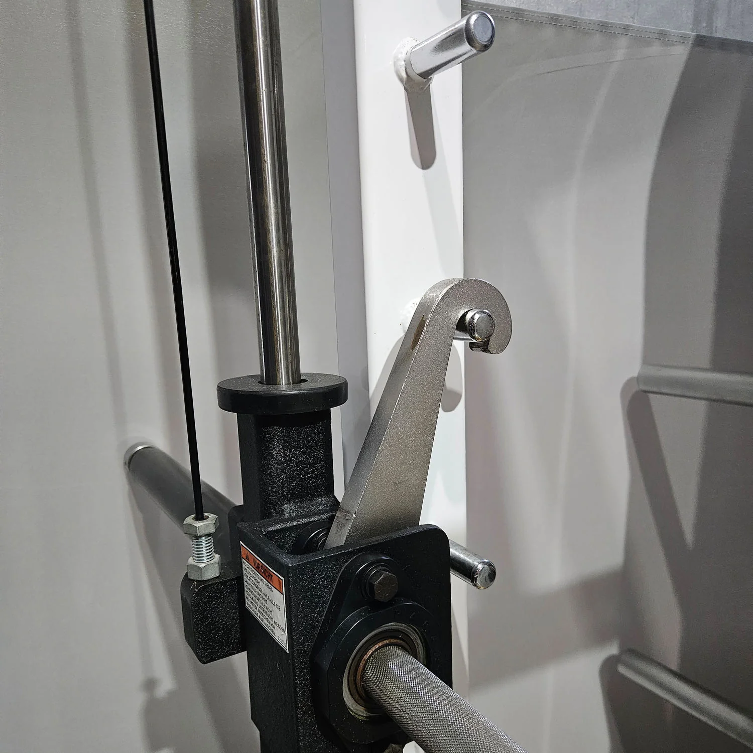 Paramount Multipresse, Smith Machine, Performance Line, Oldschool Bodybuilding Kraftgerät, Rahmenfarbe Weiß, gebraucht - geprüfter Zustand - Image 6