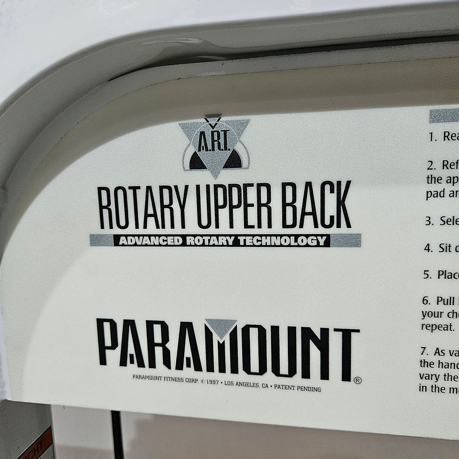 Paramount Rotary Upper Back - ART 4300 - Rudermaschine Row mit Bruststütze, drehbare Griffe, Made in USA, gebraucht - geprüfter Zustand - Image 13