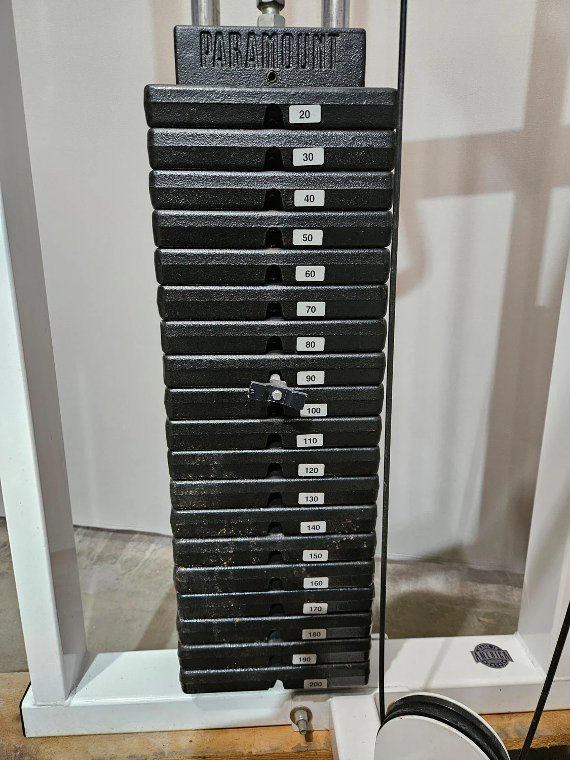 Paramount Shoulder Press Model 1000 - Schulterpresse, Overheadpress, Made in USA, gebraucht - geprüfter Zustand - Image 10