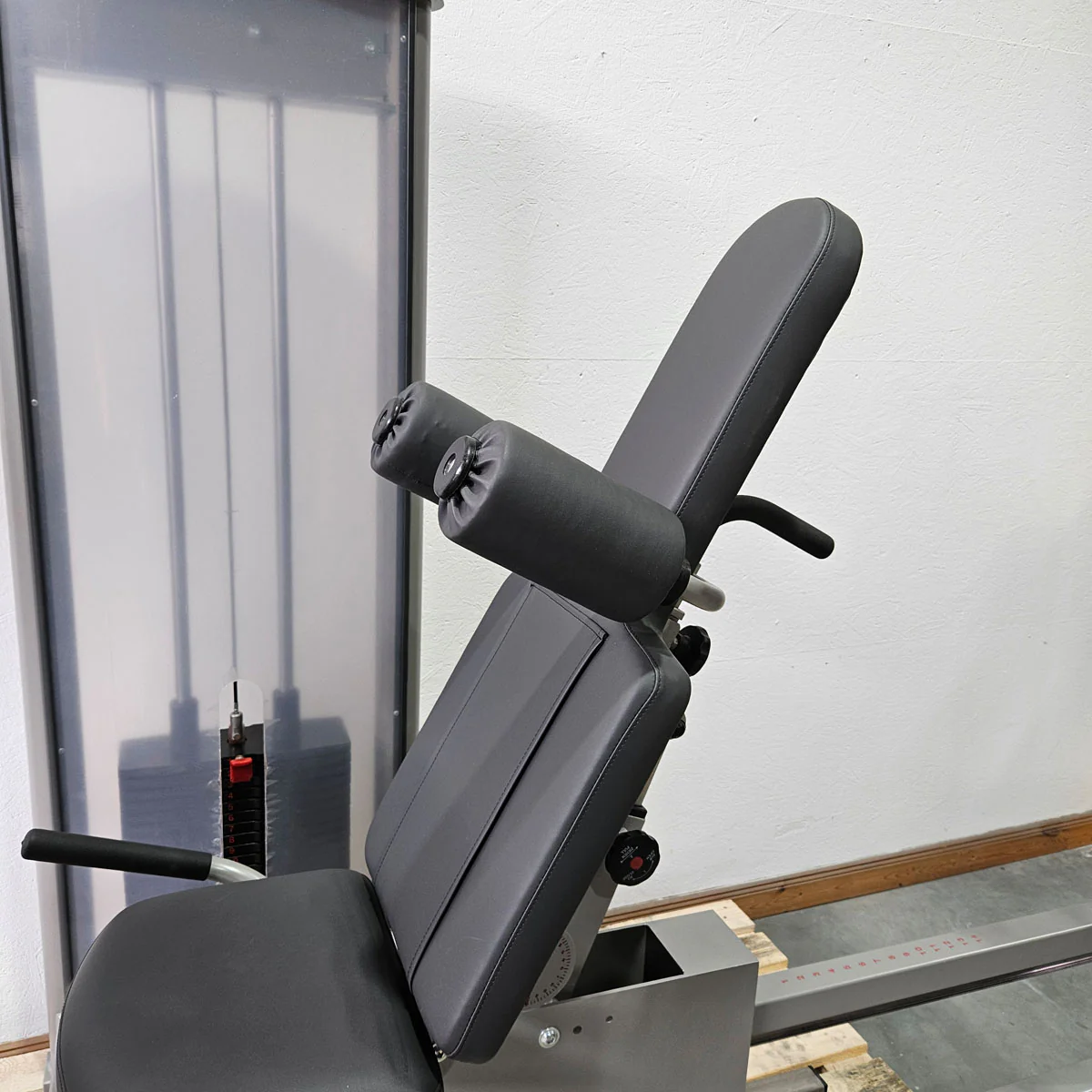 Pego Sport Funktionsstemme Kombi Sitzend-Liegend,  Beinpresse verstellbar, Rahmen Silber-Grau, gebraucht - überholter Zustand - Image 12