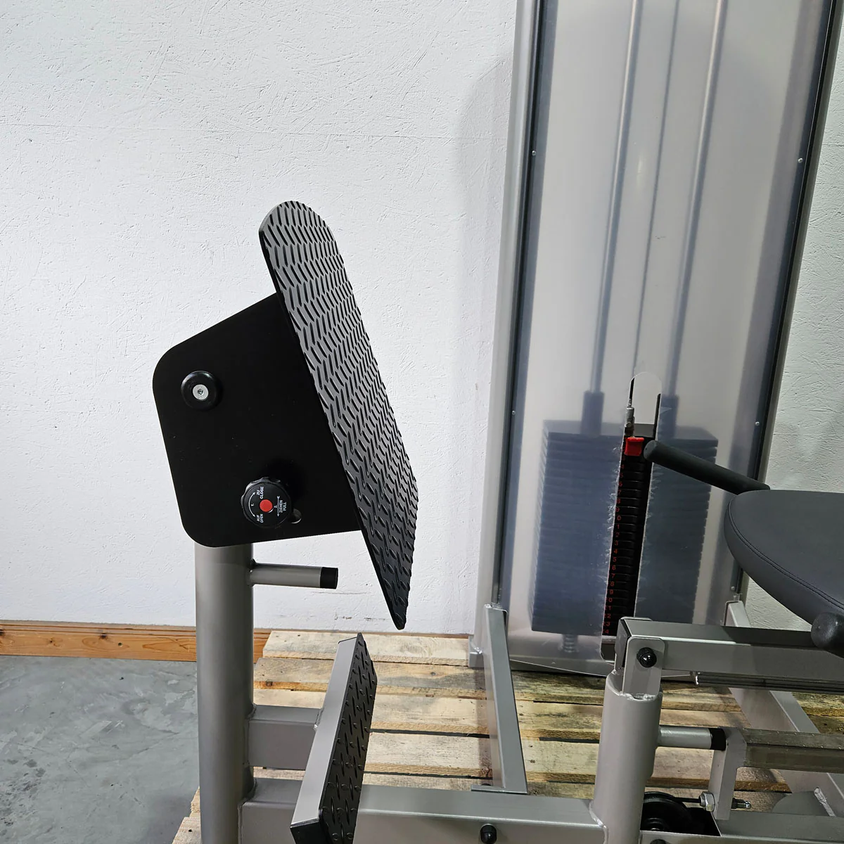 Pego Sport Funktionsstemme Kombi Sitzend-Liegend,  Beinpresse verstellbar, Rahmen Silber-Grau, gebraucht - überholter Zustand - Image 5