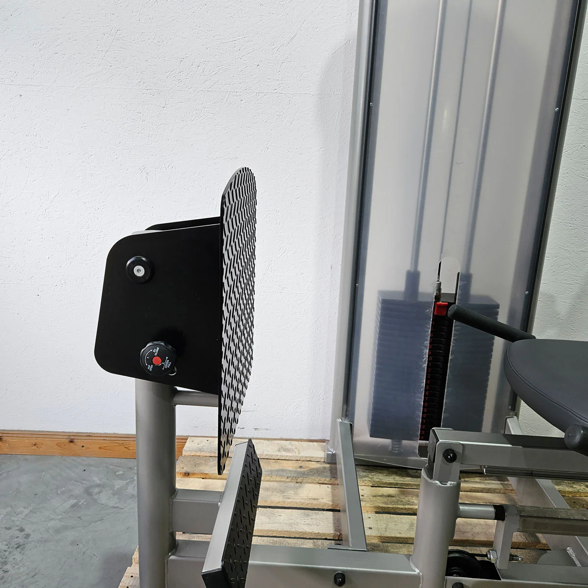Pego Sport Funktionsstemme Kombi Sitzend-Liegend,  Beinpresse verstellbar, Rahmen Silber-Grau, gebraucht - überholter Zustand - Image 6