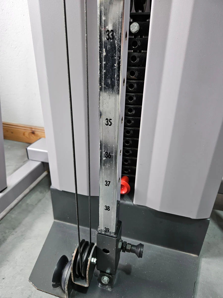 Pego Sport Pulley EX, Vertikalzug Explosiv, 2 Seilzüge im Set, Kabelzüge für Physio und Reha, Made in Germany - gebraucht - überholter Zustand - Image 4