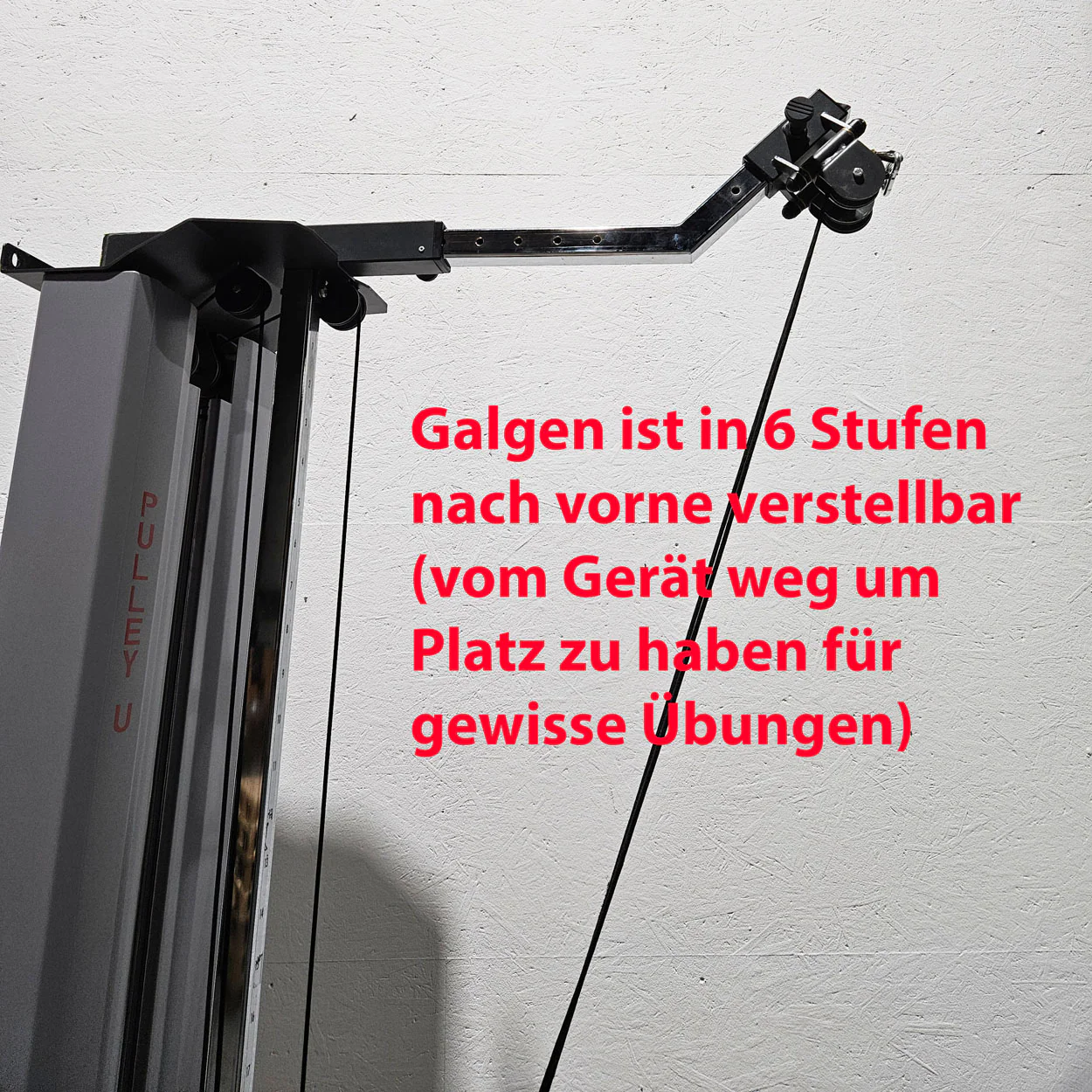 Pego Sport Pulley U, Vertikalzug - Universalzug 80 kg (Wandmodell) Seilzug Kabelzug für Physio und Reha, Made in Germany - gebraucht - überholter Zustand - Image 9