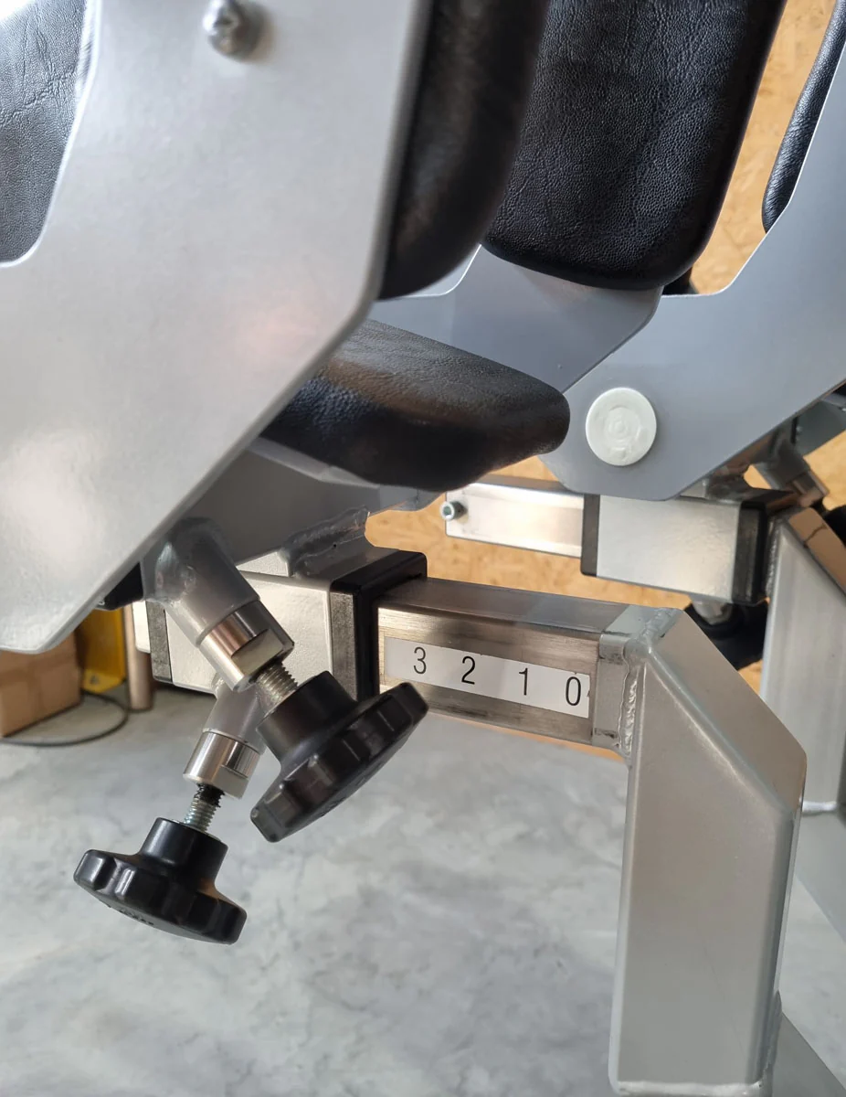 Physio&Sports Ab-Adduktor Kombi, Pro Line, Abduktoren und Adduktoren 2 in 1 Kombigerät, MPG, Reha, Silber, gebraucht - überholter Zustand - Image 12