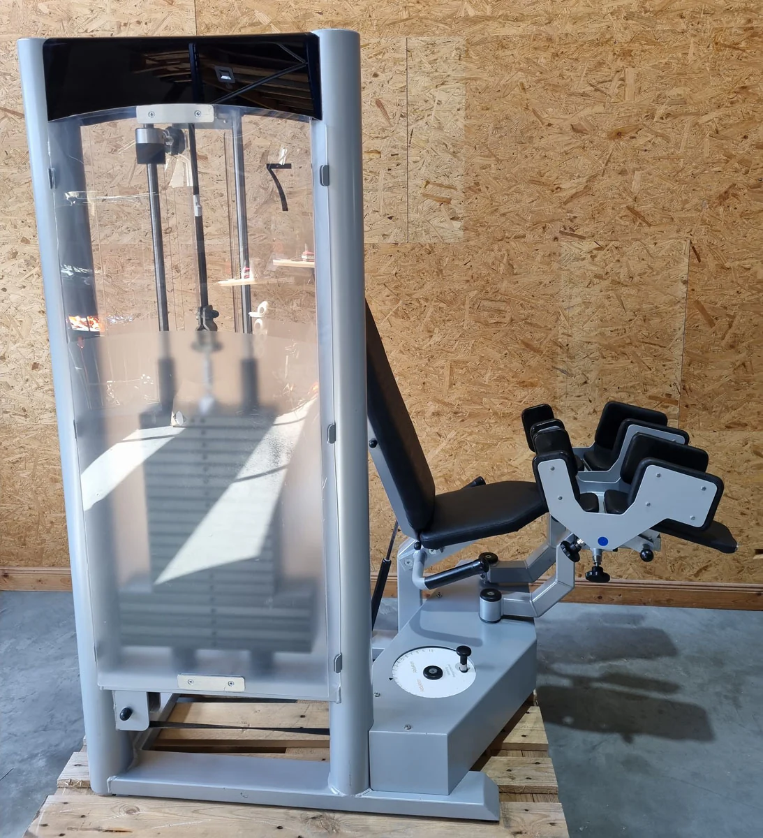 Physio&Sports Ab-Adduktor Kombi, Pro Line, Abduktoren und Adduktoren 2 in 1 Kombigerät, MPG, Reha, Silber, gebraucht - überholter Zustand - Image 14