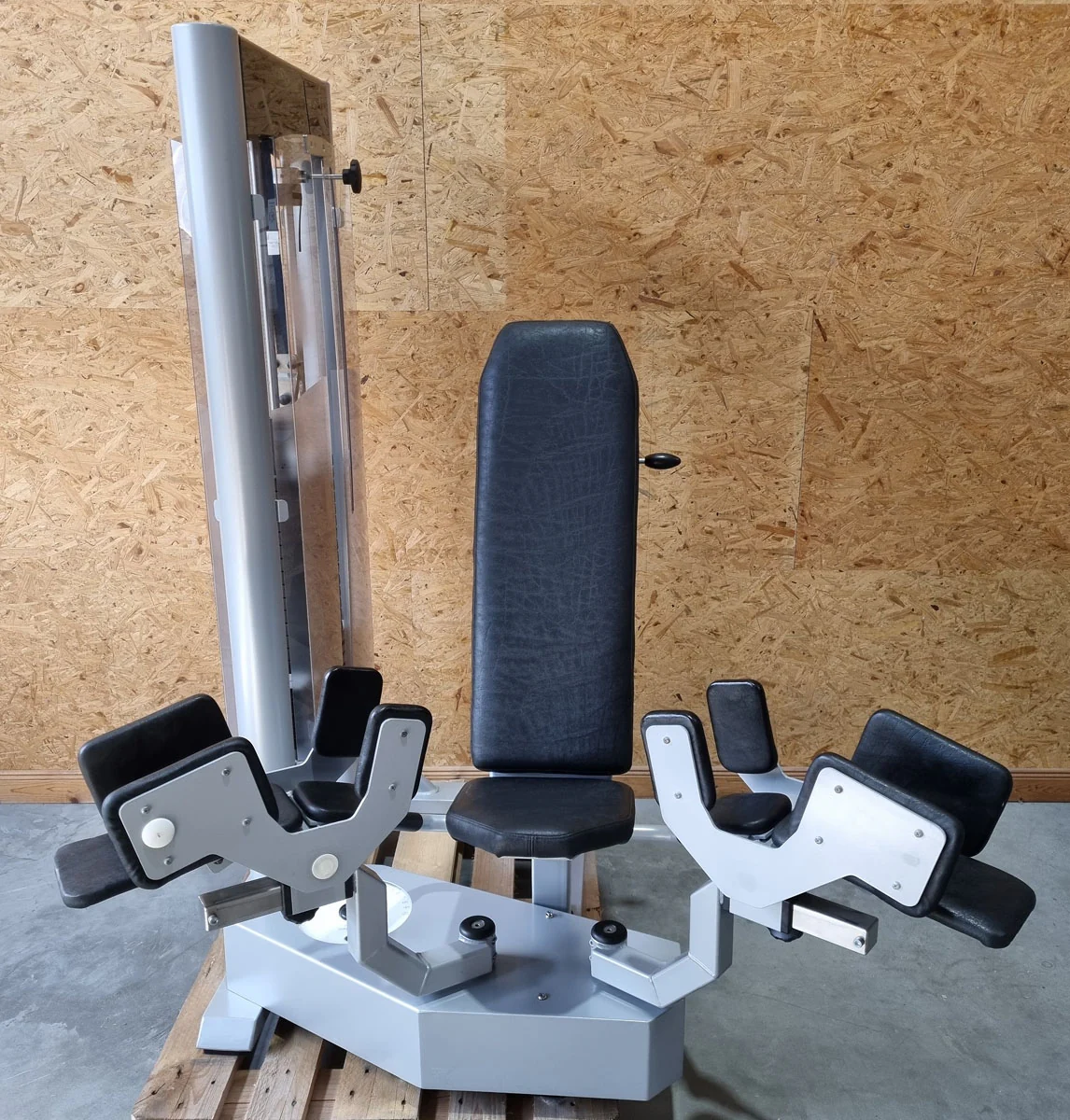 Physio&Sports Ab-Adduktor Kombi, Pro Line, Abduktoren und Adduktoren 2 in 1 Kombigerät, MPG, Reha, Silber, gebraucht - überholter Zustand - Image 16