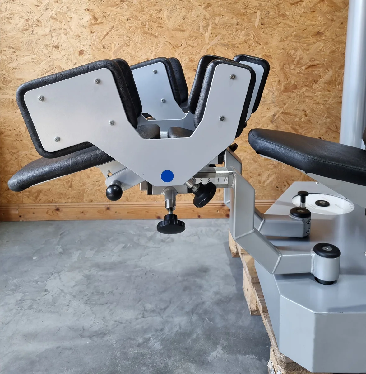 Physio&Sports Ab-Adduktor Kombi, Pro Line, Abduktoren und Adduktoren 2 in 1 Kombigerät, MPG, Reha, Silber, gebraucht - überholter Zustand - Image 7