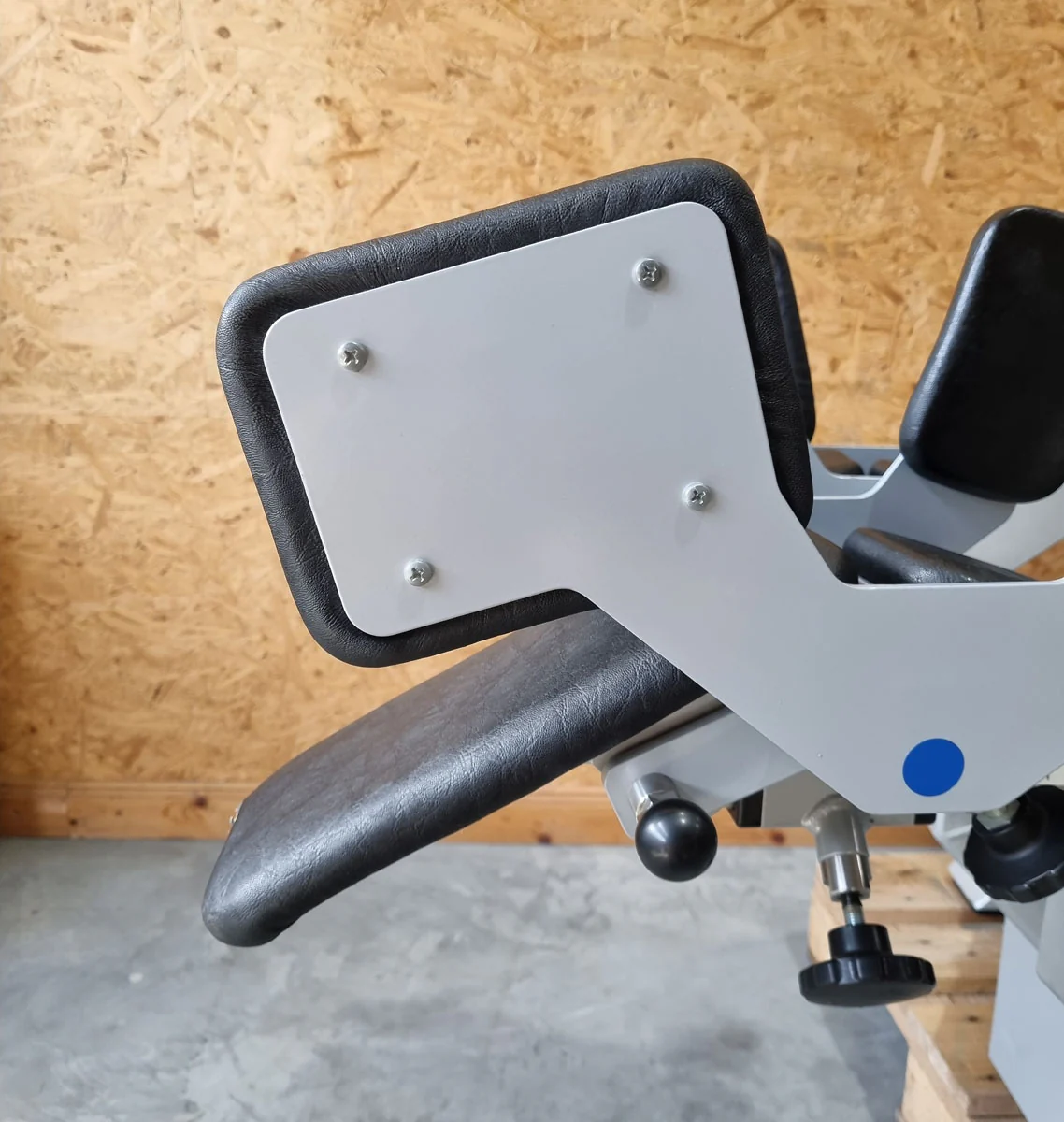 Physio&Sports Ab-Adduktor Kombi, Pro Line, Abduktoren und Adduktoren 2 in 1 Kombigerät, MPG, Reha, Silber, gebraucht - überholter Zustand - Image 8
