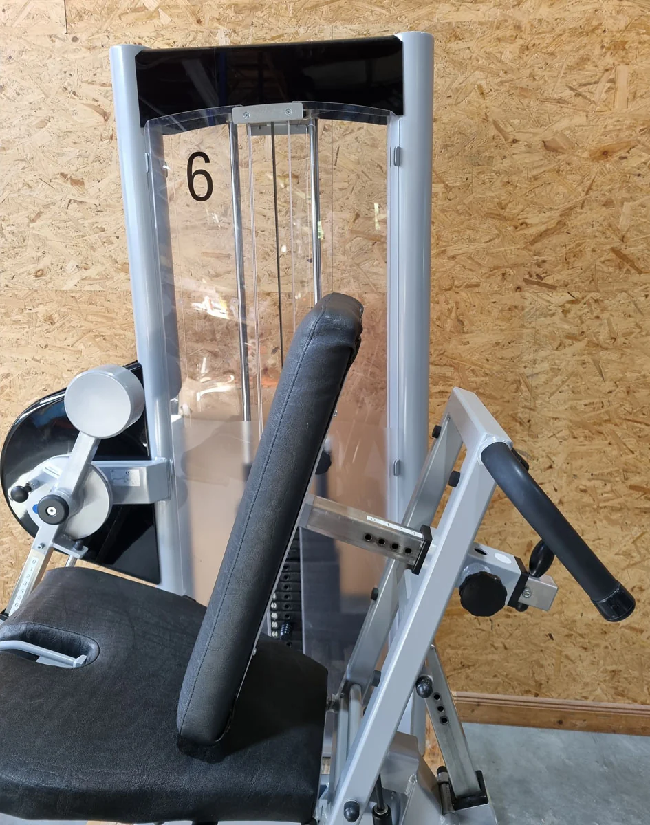Physio&Sports Beinstrecker und Beinbeuger liegend Kombi, Pro Line, 2 in 1 Kombigerät, MPG, Reha, Silber, gebraucht - überholter Zustand - Image 12