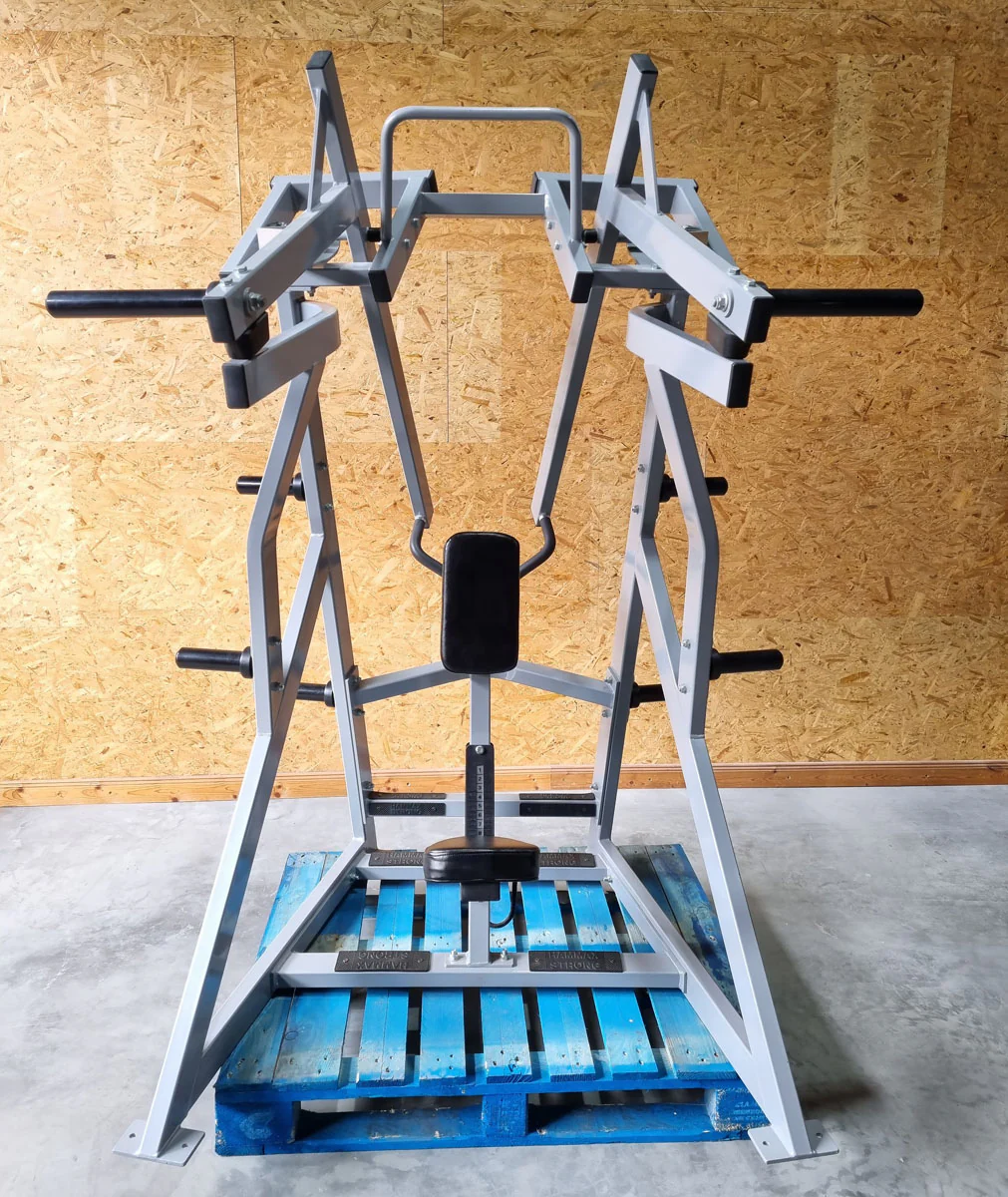 Plate loaded Set, 11 Kraftgeräte, Hammer Strength Nachbau, gebraucht - geprüfter Zustand - Image 11