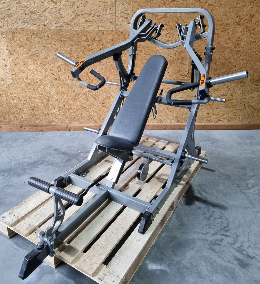 Plate loaded Set, 11 Kraftgeräte, Hammer Strength Nachbau, gebraucht - geprüfter Zustand - Image 3