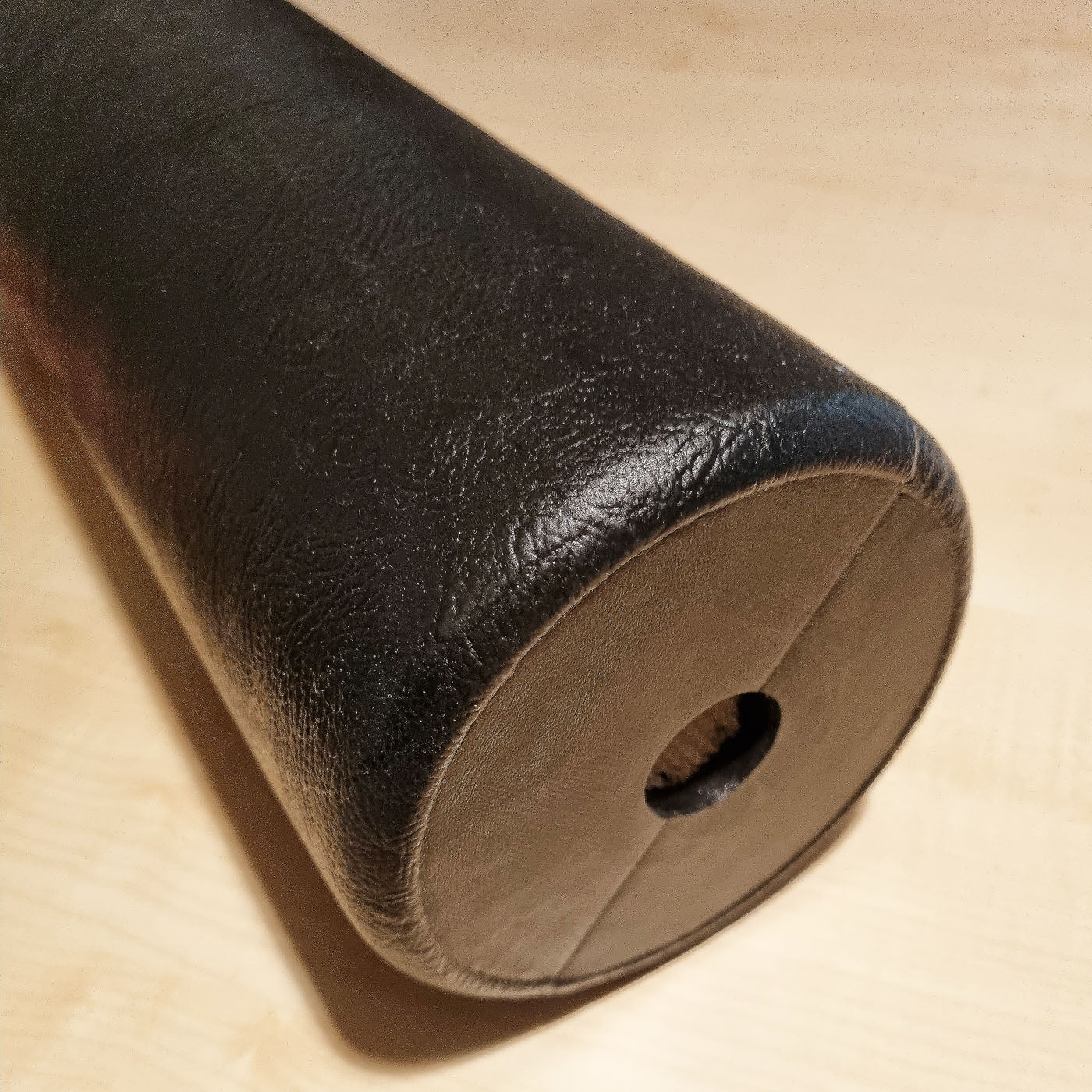 Polsterrolle / Beinpolsterrolle 140x500, schwarz, ledernarbig - Image 2