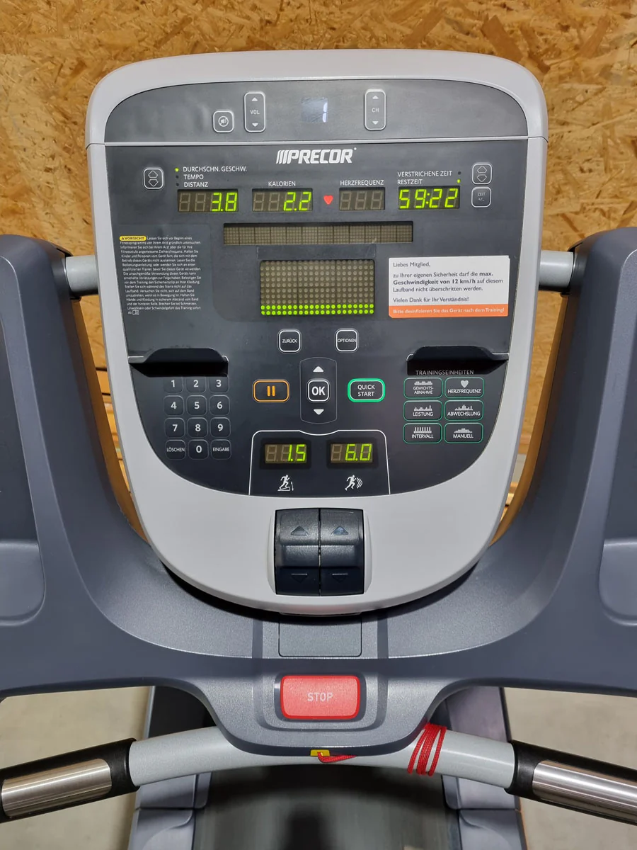 Precor 6 Cardioeräte im Set, nur 3 Jahre alt, neue Modelle, Laufband, AMT, Crosstrainer EFX, Ergometer, Recumbent etc, gebraucht - überholter Zustand - Image 17