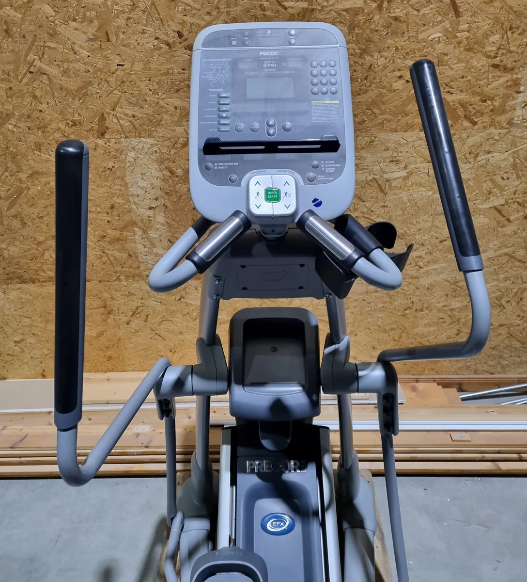 Precor Crosstrainer, EFX 576i mit CrossRamp - Steigung verstellbar, Ellipsentrainer - gebraucht - überholter Zustand - neues Display - Image 5